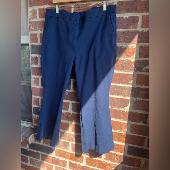 J. Crew Kelsey Navy Pants Size 16 - Picture 4 of 8